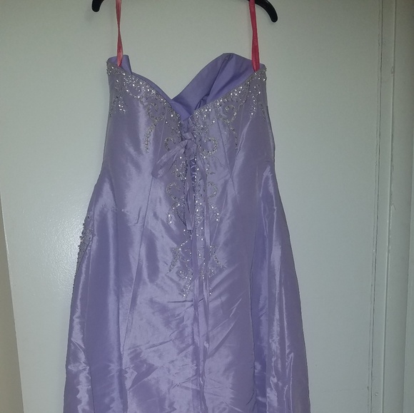 Princess style lilac dress size 14 - Picture 3 of 3